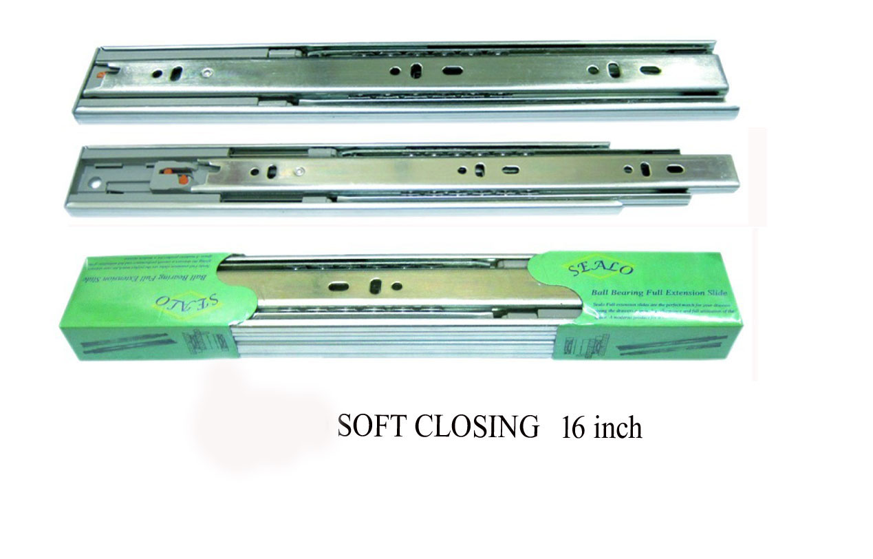 SOFT CLOSING FULL EXTENSION 16 Inch