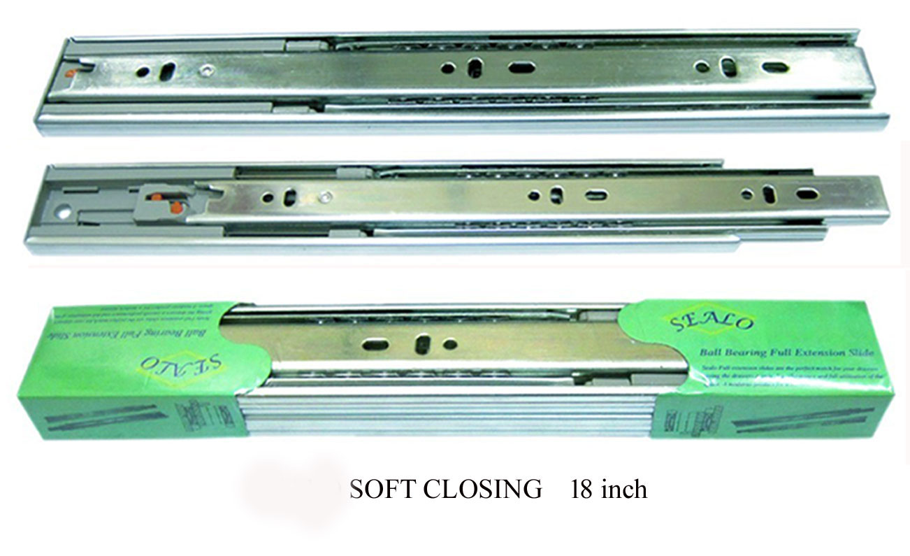 SOFT CLOSING FULL EXTENSION 18 Inch