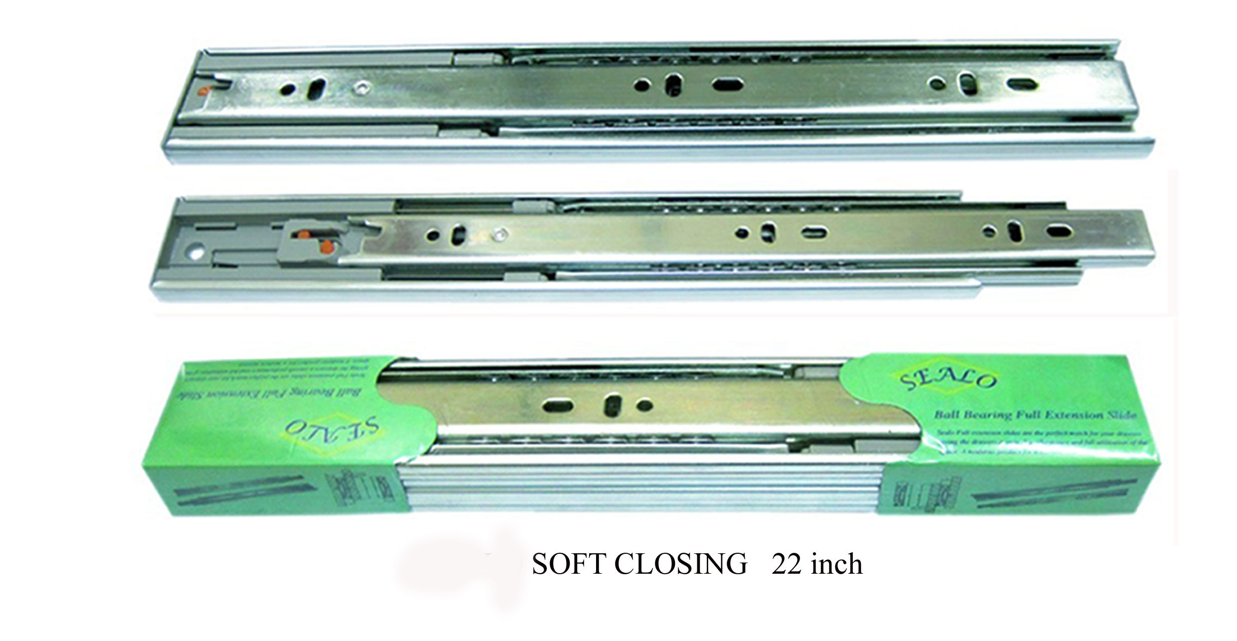 SOFT CLOSING FULL EXTENSION 22 Inch