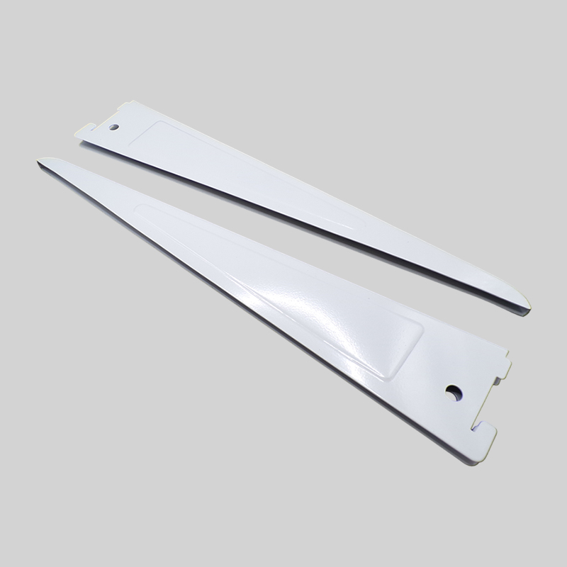 SHELF BRACKET DOUBLE  WHITE ES 27CM CA76
