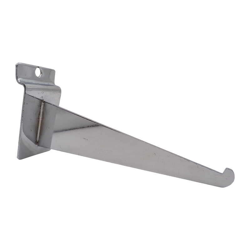 SLATWALL BRACKET CHROME 150MM