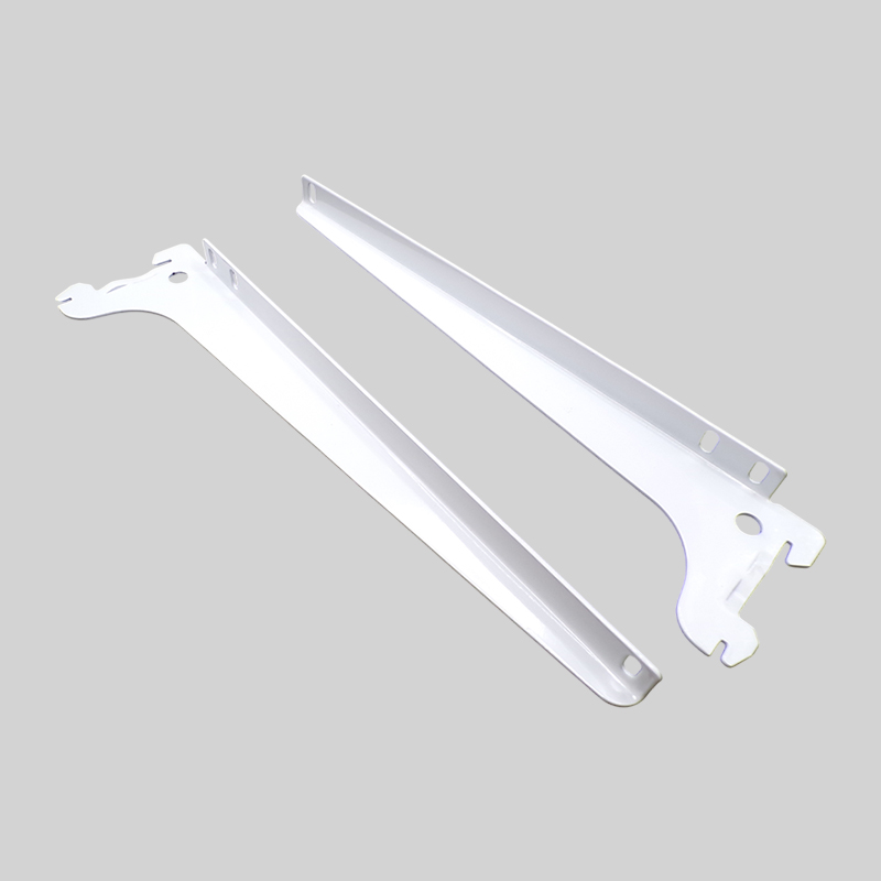 SHELF BRACKET LEFT-RIGHT WHITE 18CM CA76