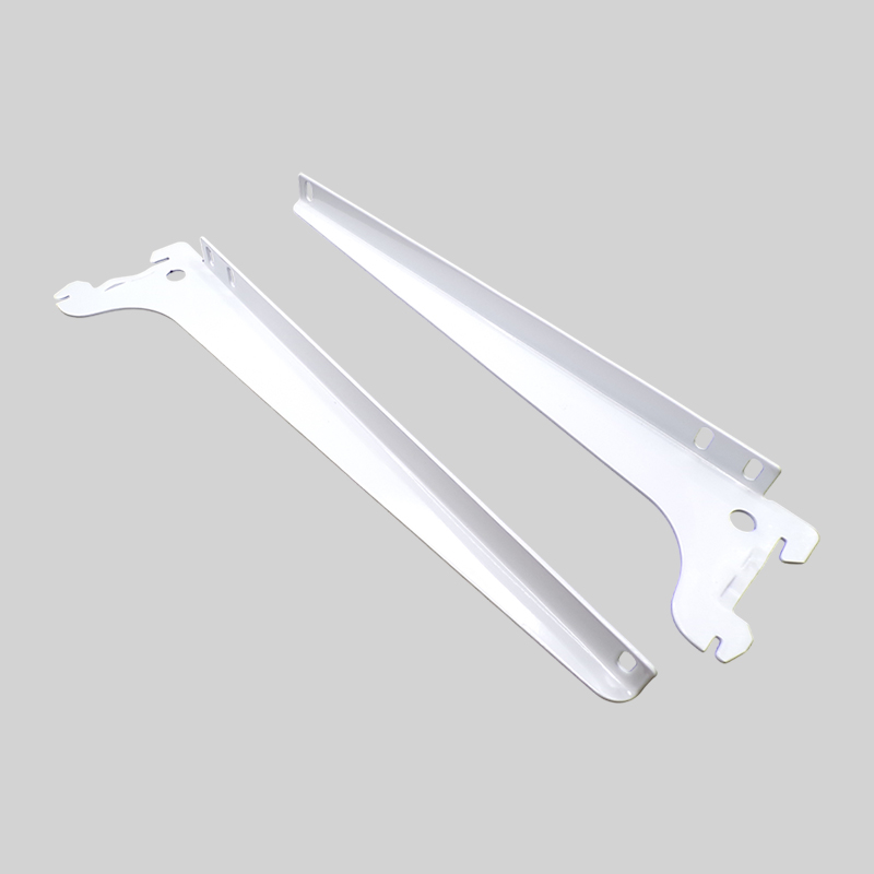 SHELF BRACKET LEFT-RIGHT WHITE 38CM CA76