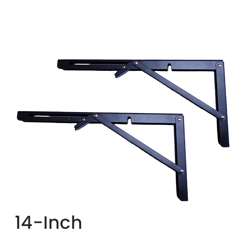 HD FOLDABLE BRACKET FBL53 BLACK 14"