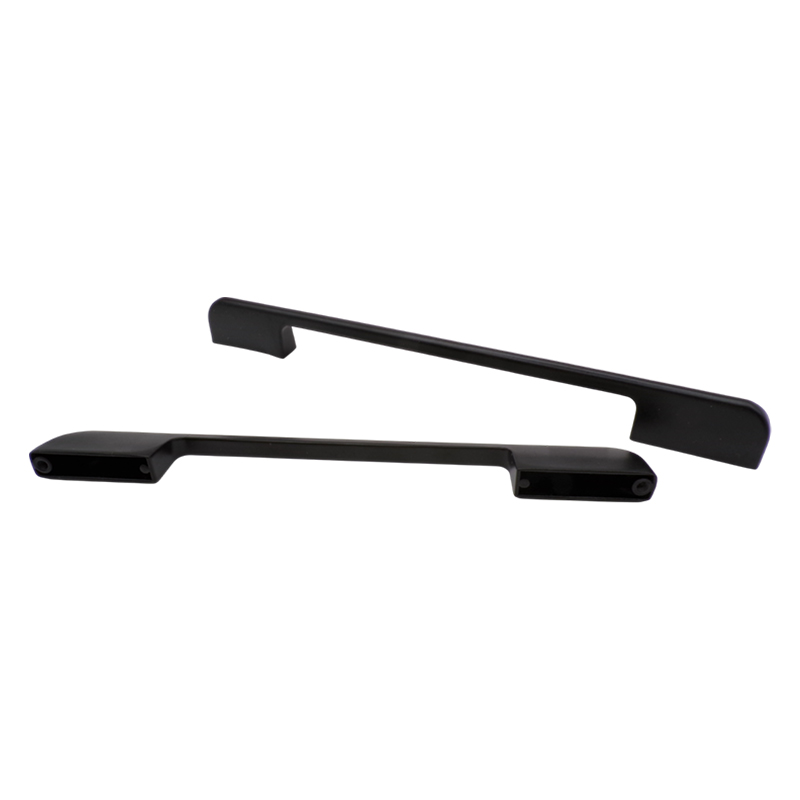 METAL FLAT D HANDLE ZA LC25 BLACK 128MM