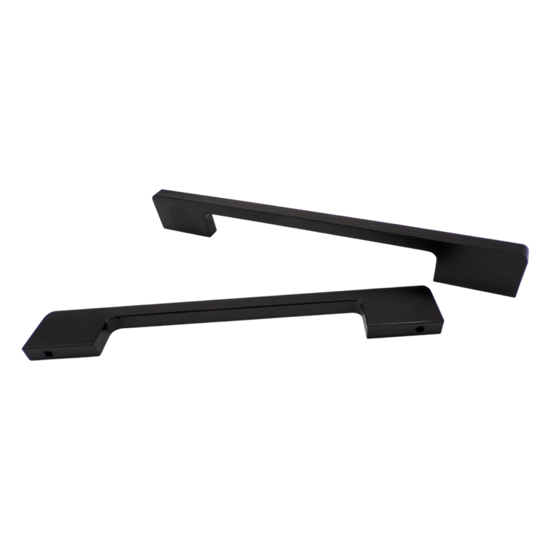 ALUMINIUM PROFILE HANDLE BLACK 128MM