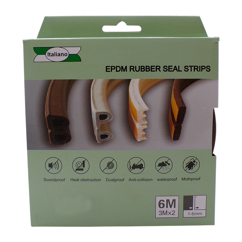 WINDOW RUBBER SEAL TYPE D BLACK