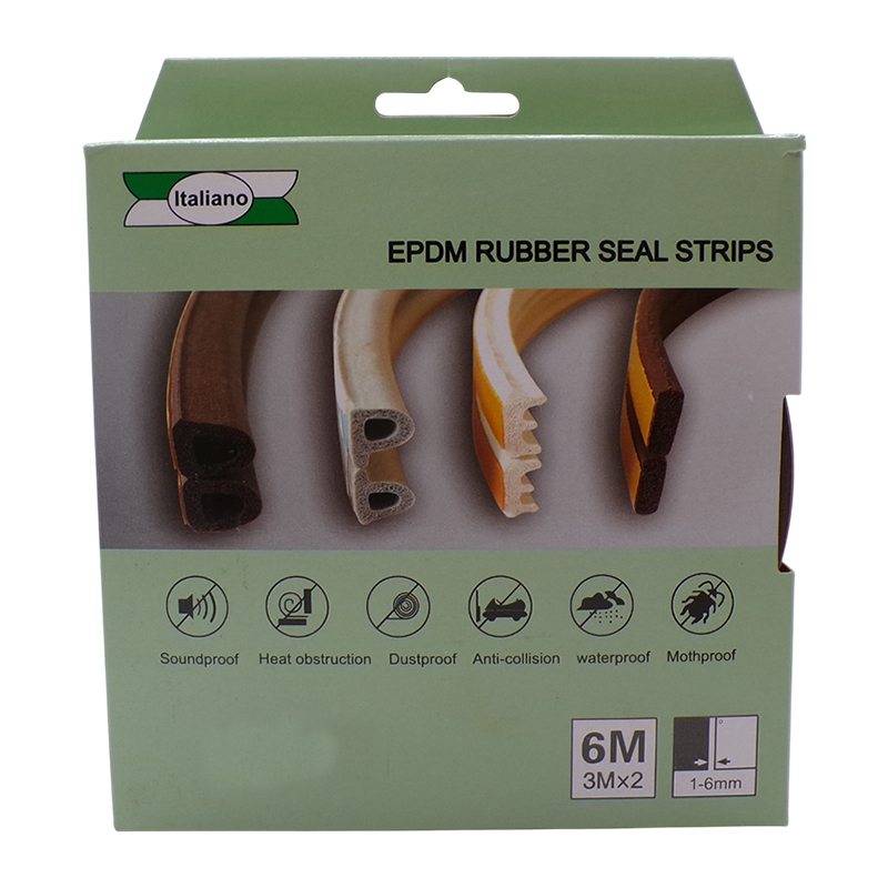 WINDOW RUBBER SEAL TYPE E BROWN